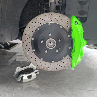 Monoblock Kia K5 브레이크 캘리퍼스 6 피스톤 캘리퍼스 녹색