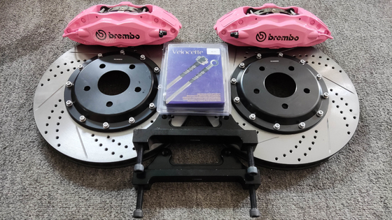 Brembo F50 리퍼브 캘리퍼스 4pot 자동차 브레이크 캘리퍼스 For Mitsubishi Lancer