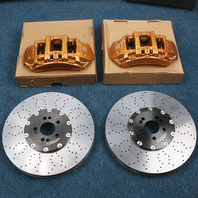 400x36mm 탄소 세라믹은 메르세데스 자동차 브레이크 캘리퍼스 6 피스톤에 적당한 회전자에 브레이크를 겁니다