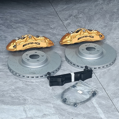 메르세데스 벤츠 C200 자동차 브레이크 캘리퍼스 업그레이드 6 포트 클레이퍼 및 355MM 디스크