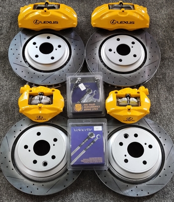 림 R18 업그레이드 자동차 브레이크 캘리퍼스 키트 Toyota Reiz / Brembo 리퍼브 캘리퍼스