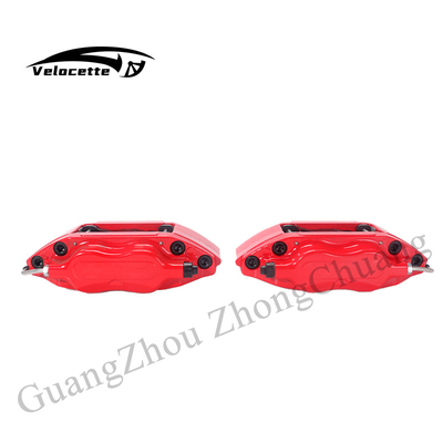 빅 브레이크 칼리퍼 키트 7600 4 팟 피스톤 베이크 칼리퍼 15-16 인치 바퀴 BMW X1 X3 X5를 위해 285-300mm